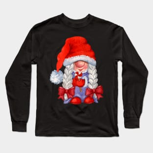 hangin with my preschool gnomies, christmas gnomes Long Sleeve T-Shirt